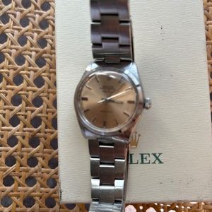 Rolex 1972 Air King with champagne coloured dial